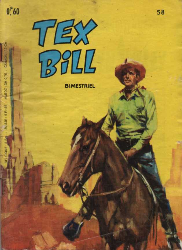 Scan de la Couverture Tex Bill n 58